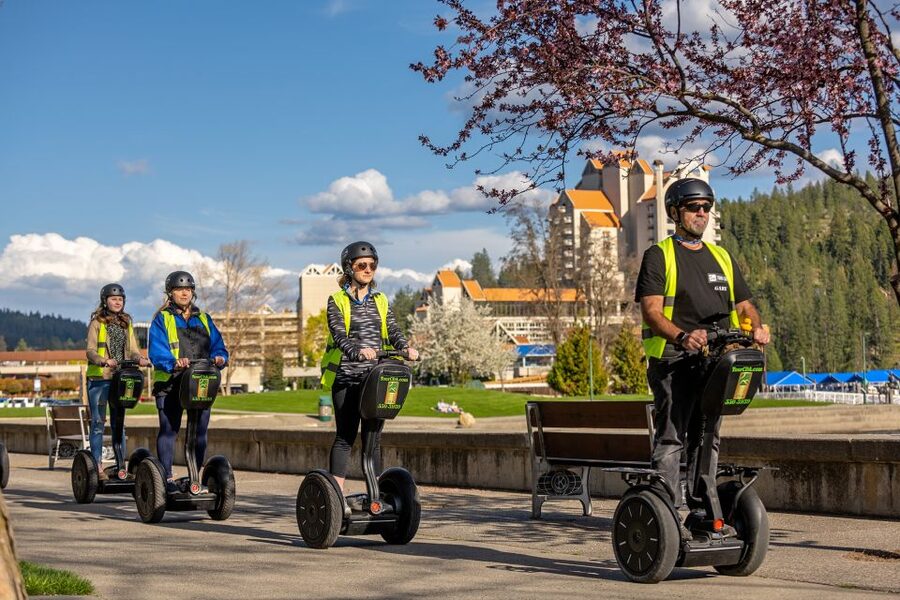 Coeur d'Alene: City Highlights Segway Tour - McEuen Park and the Lakeshore Ride