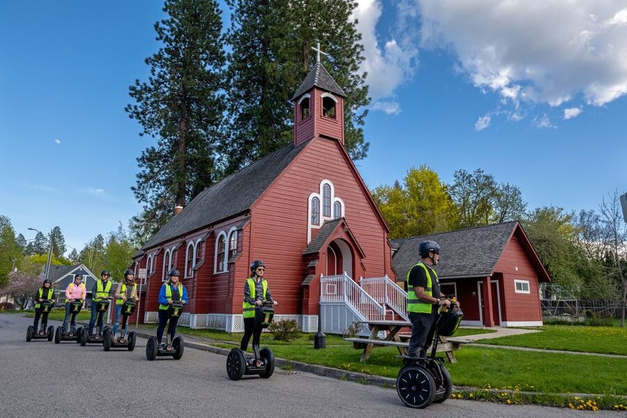 Coeur d'Alene: City Highlights Segway Tour - Guide Style and Tour Comfort