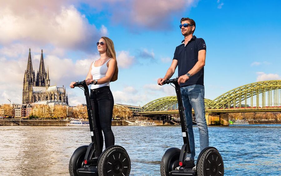 Cologne: City Highlights Segway Tour - Getting started at Kennedy-Ufer