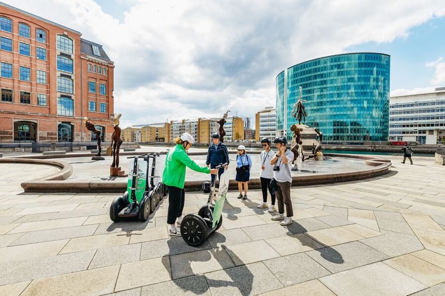 Copenhagen: Guided Segway Tour - The Royal Danish Theatre coffee break