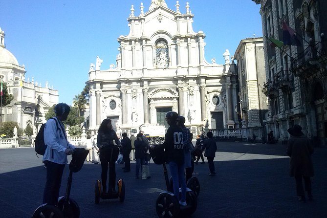 CSTRents - Catania Segway PT Authorized Tour - Piazza Duomo and Catania’s volcanic stone