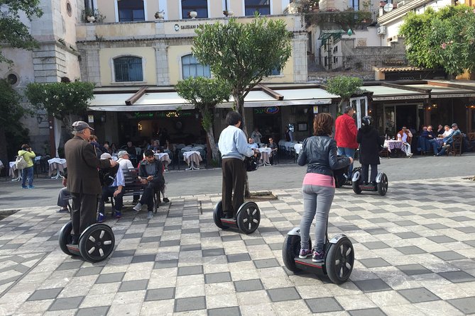 CSTRents - Taormina Segway PT Authorized Tour - Villa Comunale and Mt. Etna views
