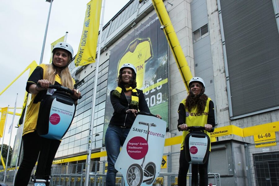 Dortmund Soccer Segway Tour - Starting at the U and Getting Comfortable