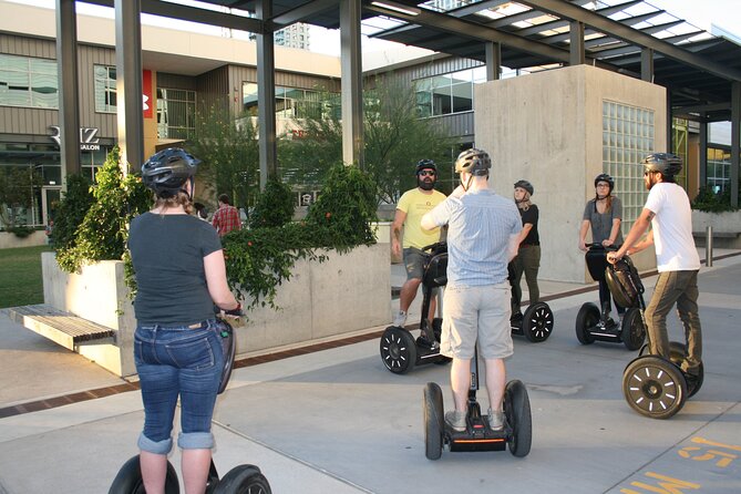 Downtown New Orleans Segway Experience Tour - Learning the Segway before leaving downtown