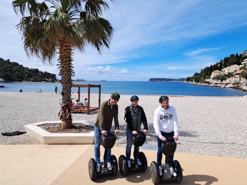 Dubrovnik: Segway - Hidden Bays & Promenade Guided Tour - The sea trail back through Lapad Bay