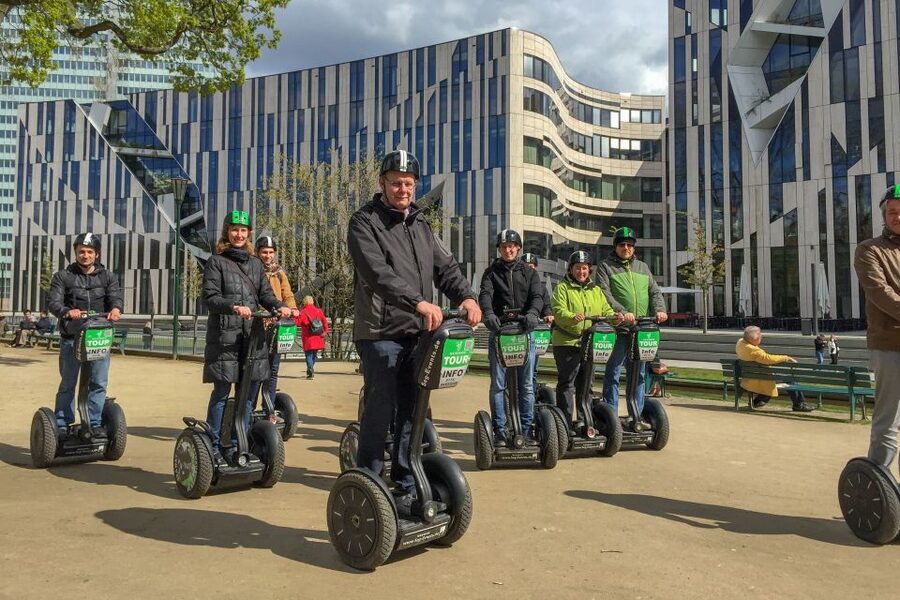 Düsseldorf: Classic City Segway Tour - Burgplatz beside the Rhine