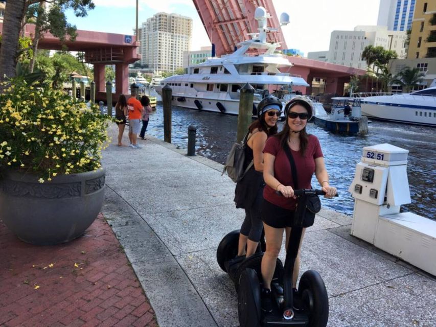 Fort Lauderdale: Famous Yachts and Mansions Segway Tour - The guide can make or break the ride