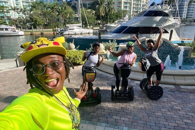 Fort Lauderdale Segway Tour - Learning the Segway at 219 SW 2nd Avenue