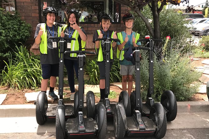 Fun Flagstaff History Segway Tour - Learning to ride before leaving 600 North Thorpe Road