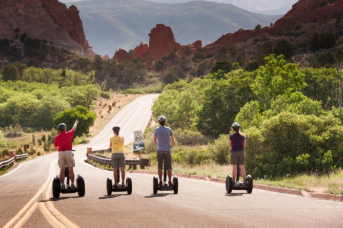 Garden of the Gods Segway Tour through Juniper Loop - The Juniper Loop ride and its red rock views