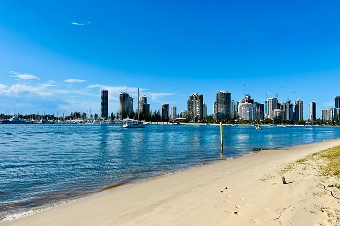 Gold Coast Segway Sightseeing Tour - Marine Parade and views toward South Stradbroke Island