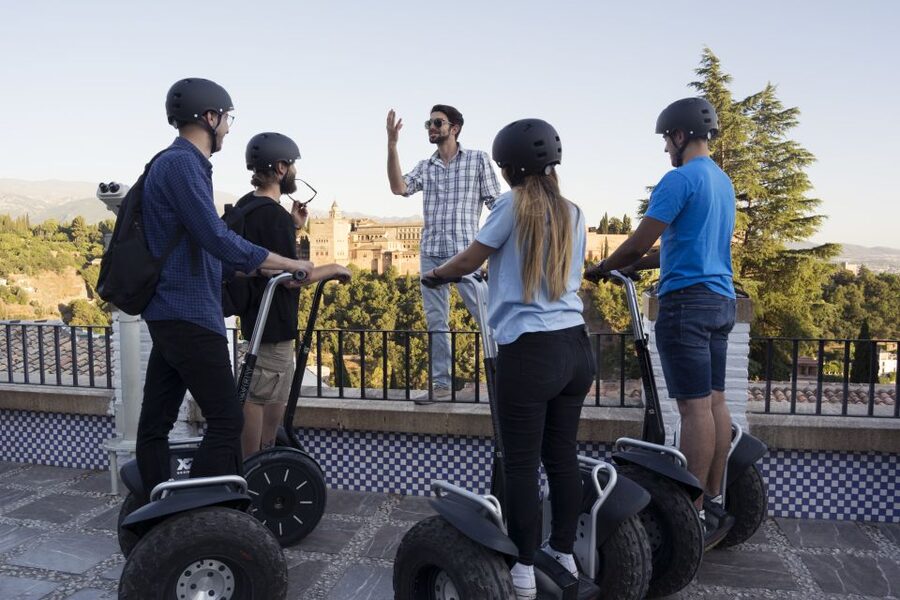 Granada: Historical City Center Guided Segway Tour - Plaza Nueva and the route toward Sacromonte