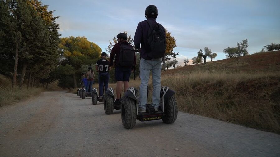 Granada: Mountains and Landscapes Off-Road Segway Tour - The hilltop view over Granada