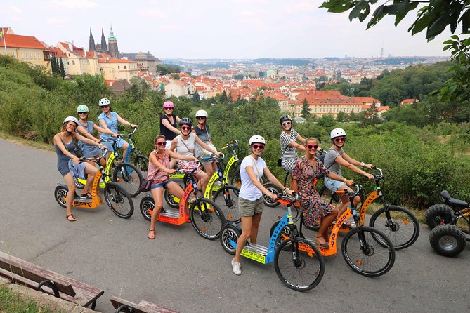 Grandiose half-day guided tour of Prague on Segway and eScooter - Prague Castle and the quieter northern route