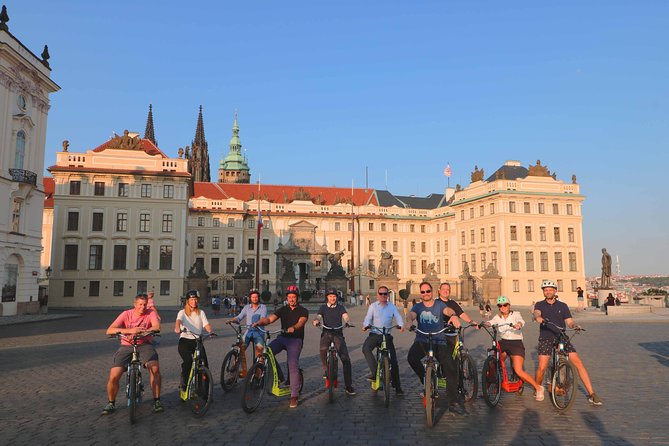 Grandiose half-day guided tour of Prague on Segway and eScooter - Kampa Island, Lennon Wall, and Charles Bridge