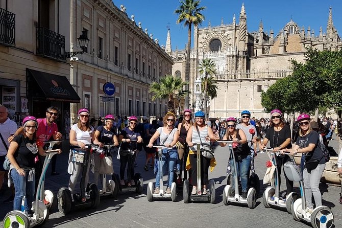 Guided Monumental Route Segway Tour in Seville - Maria Luisa Park and the ride beside the river