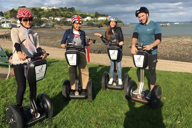 Guided North Head Fort Segway Tour in Devonport Auckland - Reaching Maungauika and its old defenses