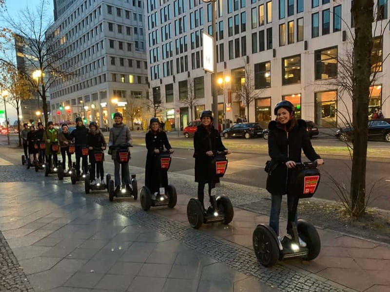 Half-Day Berlin Highlights Segway Expedition - A quiet pause at the Holocaust Memorial