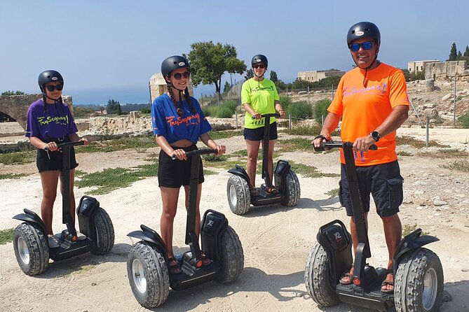 Half Day Kouklia Village Tour on Segway - Learning to ride before the village route