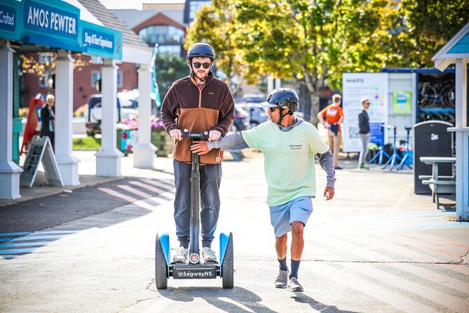 Halifax Segway City Spin - Returning by Province House and the Cable Wharf