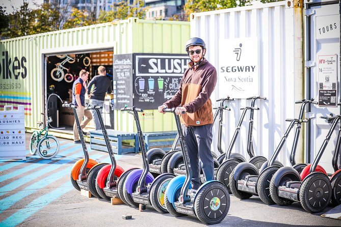 Halifax Segway Experience Explore Landmarks and Scenic Views - Getting started at Saltyard Way