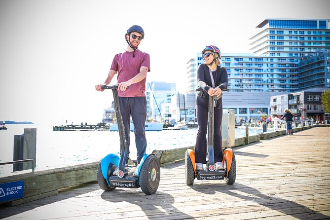 Halifax Segway Experience Explore Landmarks and Scenic Views - HMCS Sackville and the naval side of Halifax