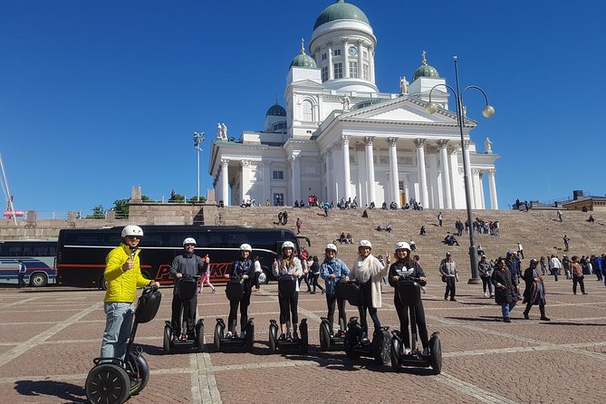 Helsinki Segway Tour - Helsinki Central Station and Mannerheim Statue
