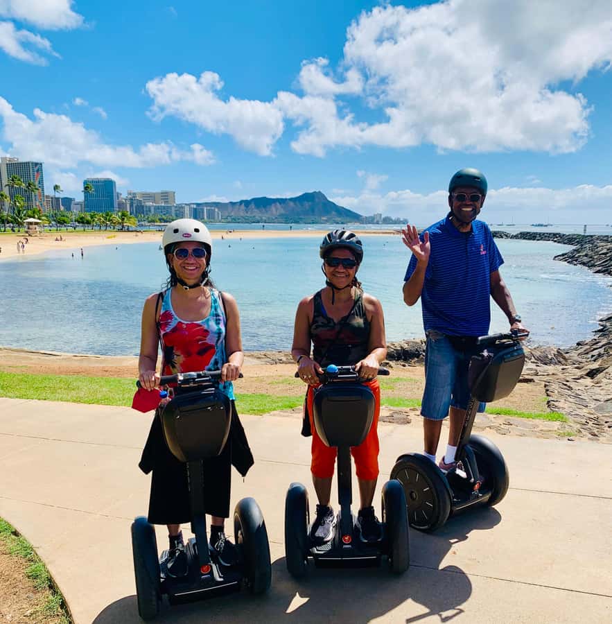 Honolulu: Magic Island & Beach Segway Tour - Key Points