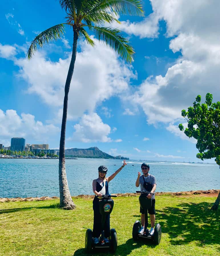 Honolulu: Magic Island & Beach Segway Tour - Learning With Timo in a Small Group