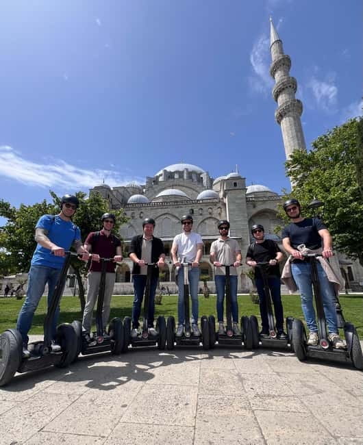 Istanbul: Guided Segway Tour of the Old Town - Suleymaniye Mosque and the Valens Aqueduct
