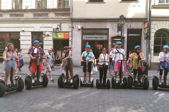 Jewish Quarter (Kazimierz) Segway Tour in Krakow - New Square and a taste of zapiekanki