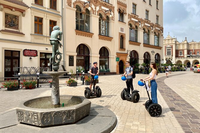Jewish Quarter (Kazimierz) Segway Tour in Krakow - Two churches, two different stories