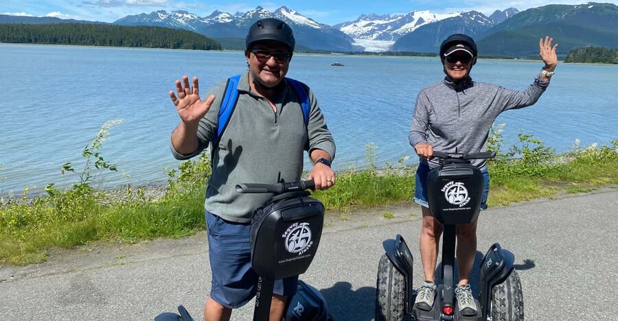 Juneau: Rainforest Photo Safari on a Segway - Learning to ride before the scenery begins