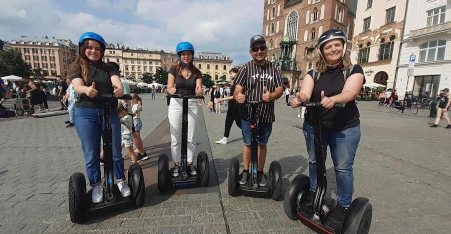 Krakow: 2h World War II, visiting the Ghetto segway tour - Starting safely with a Segway lesson