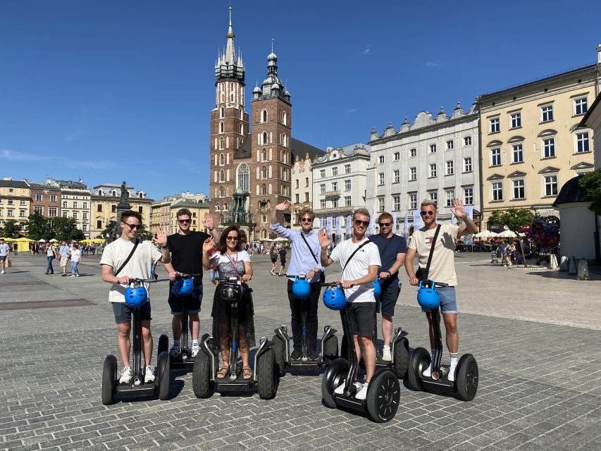 Krakow Old Town Segway Tour — 2H of History, Fun & Discovery - Group setup, vehicle sharing, and private tours