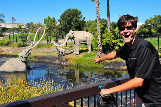 La Brea Tar Pits Segway Tour - Riding toward Museum Row