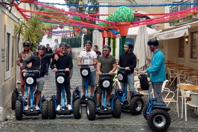 Lisbon Segway 1.5-Hour Private Tour: Bairro do Castelo, Mouraria - Praça do Comércio beside the Tagus