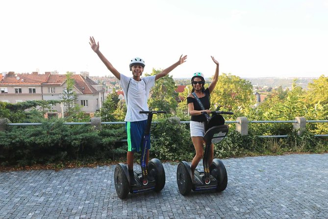 Live-Guided Half-Day Segway & E-Scooter tour - The Dancing House, National Theatre, and Kampa