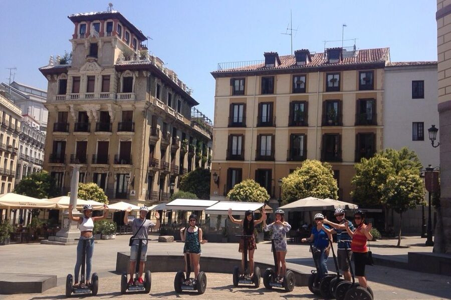Madrid: 1-Hour Segway Tour with Chocolate and Churros - Plaza de la Villa and medieval Madrid