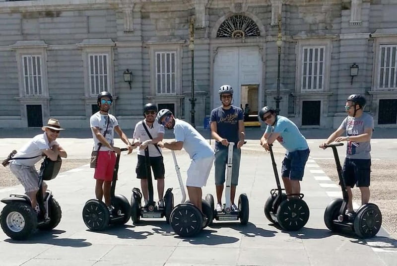 Madrid City Center 1-Hour Fun Segway Tour - The Royal Palace gives the ride its grand opening
