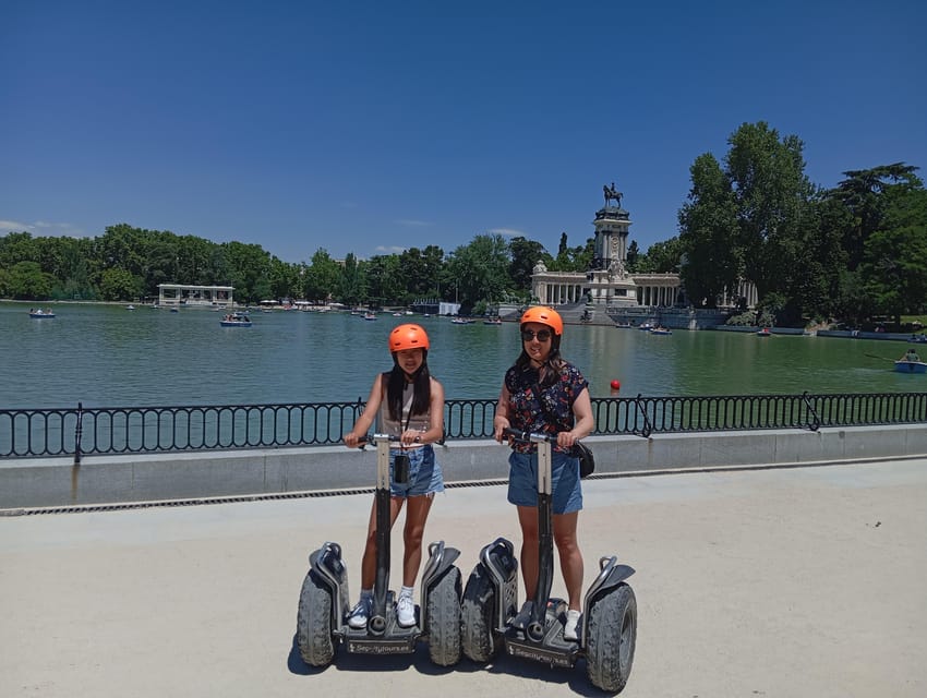 Madrid: Private Segway Tour Retiro Park for 1, 1.5 or 2 hrs. - The Parterre and the royal garden plan