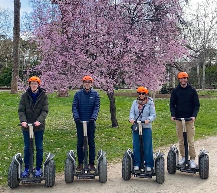 Madrid: Private Segway Tour Retiro Park for 1, 1.5 or 2 hrs. - Choosing between 60, 90, and 120 minutes