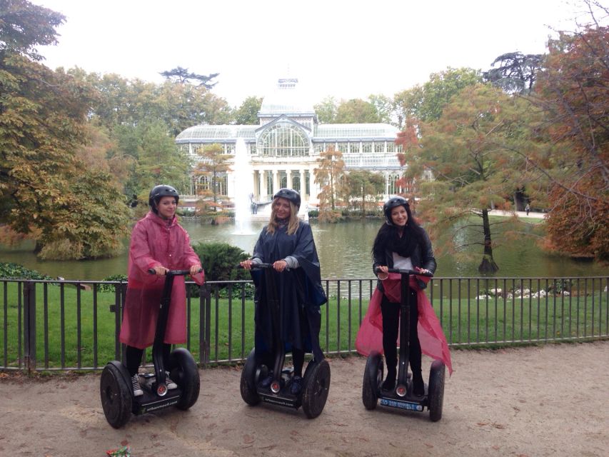 Madrid: Retiro Park 1.5-Hour Segway Tour - Starting at the office and learning the Segway