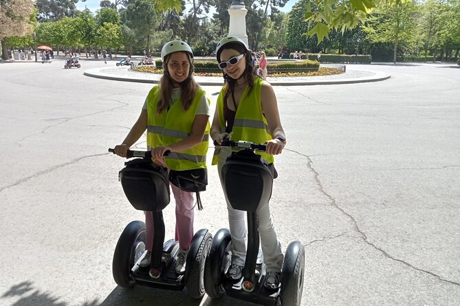 Madrid Segway Tour. Center and Retiro Park. - Plaza Mayor: Madrid’s grand opening scene