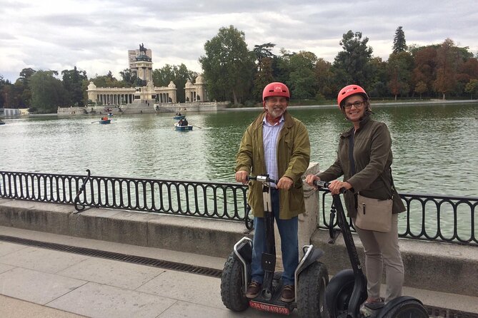 Magical and Iconic Retiro Park Segway Tour in Madrid - Learning to ride before entering the park
