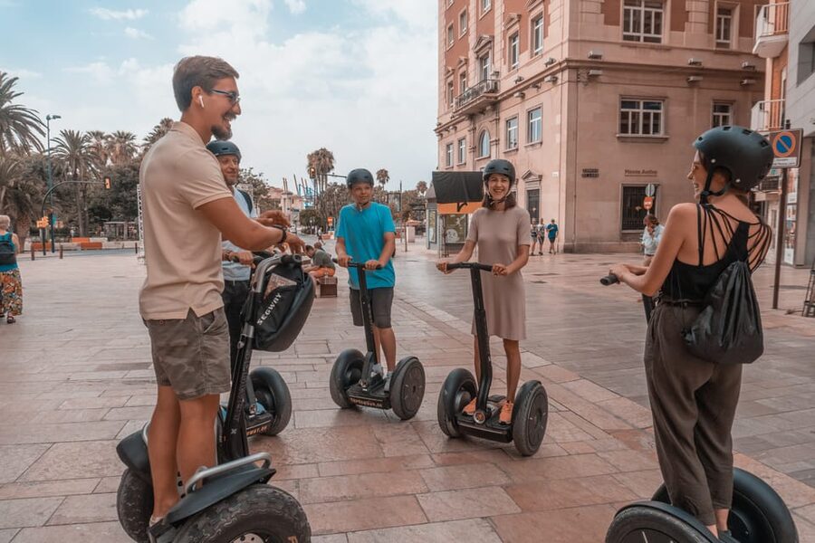 Malaga: 2-Hour Monumental Segway Tour - Returning through the port and Calle Larios