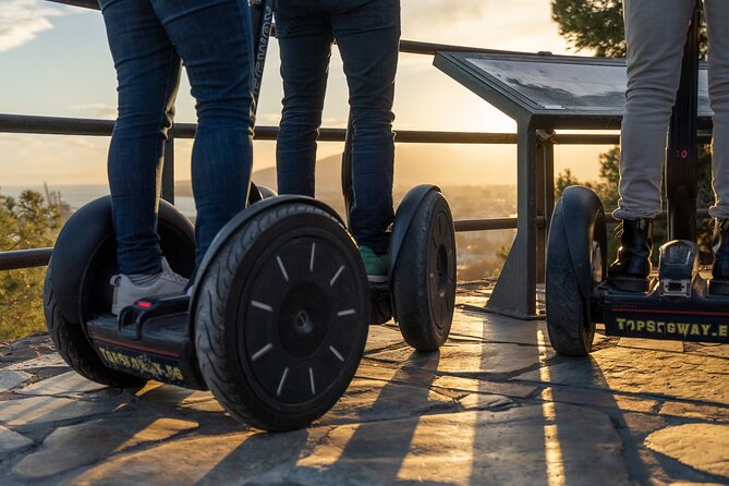 Malaga City Tour 2 Hours Monumental Segway Tour - Reaching the castle for the best views