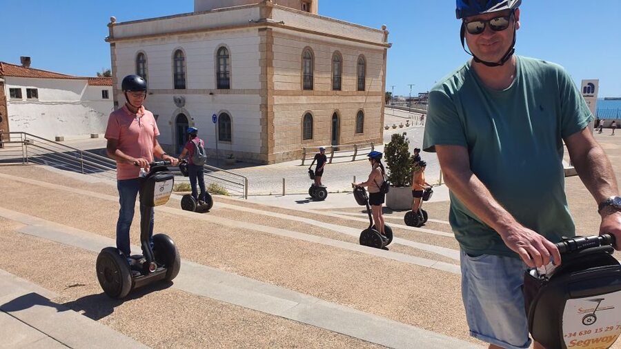Malaga: Complete City Highlights Segway Tour - Back through the port and toward the Pompidou Museum