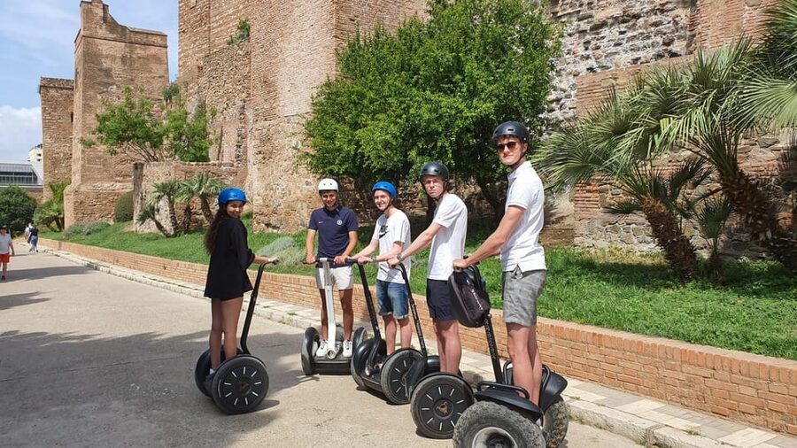 Malaga segway: Panoramic tour of Gibralfaro - Gibralfaro Castle and the best views in Malaga