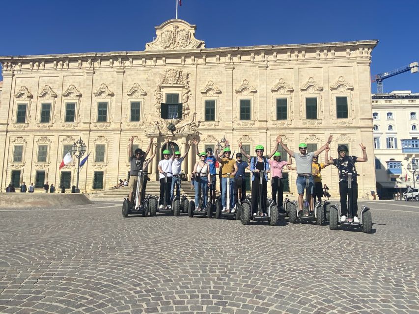 Malta by Segway: Valletta Experience - Parliament, Triton Fountain, and the return ride